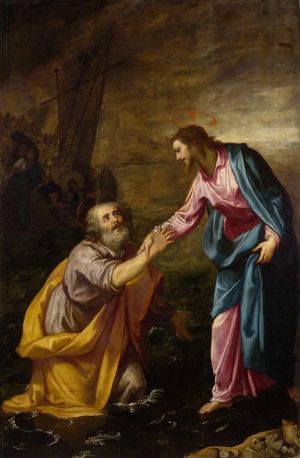 San Pietro cammina sulle acque - Museo del Cenacolo di Andrea del Sarto, Firenze